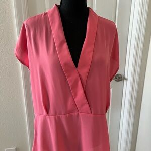 Ann Taylor Rose Pink Blouse